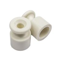 BIRONI Пластик Слоновая кость Изолятор 10шт/уп BIRONI Пластик Слоновая кость Изолятор 10шт/уп