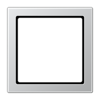 JUNG LS990 Алюминий Рамка переходная