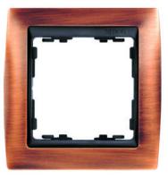 Simon 82 Медь/Графит Рамка 4-ая