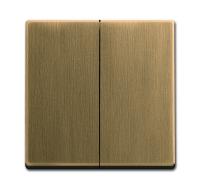 ABB BJE Династия Античная латунь Клавиша 2-ая