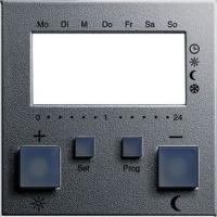 Gira Накладка для регулятора температуры пола с часами