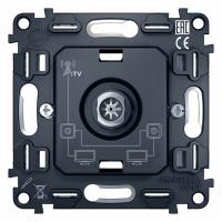 Механизм TV розетки проходной 5-1000 MHz 4dB QUANT VM211