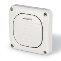 DKC Выключатель однополюсный, одноклавишный