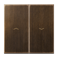 JUNG LS990 Клавиши для 2х-клавишного выключателя, в сборе