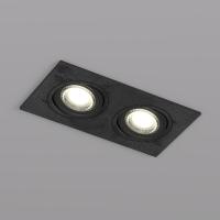 DK3022-BK Встраиваемый светильник, IP 20, 10 Вт, GU5.3, LED, черный, пластик