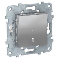 SE Unica New Алюминий Таймер нажимной, 10А