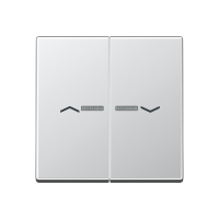 JUNG Клавиши для сдвоенной кнопки BCU, алюминий