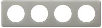 Legrand Celiane Серый глянец Рамка 4-я (2+2+2+2 мод)