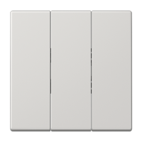 JUNG Светло-Серая Клавиша 3-ая для трёхклавишного переключателя арт. 5306EU