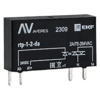 EKF Averes Реле твердотельное однофазное RTP 2 А, для разъема РM slim 23/1 EKF