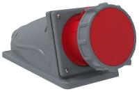 IEK Розетка стационарная ССИ-134 63А-6ч/380-415В 3Р+РЕ IP67 MAGNUM