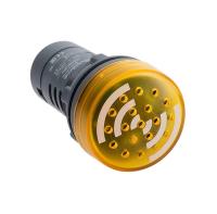 Systeme Electric Зуммер с подсветкойкой желт.ый 24В DC прерывестый звук
