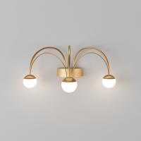 Настенный светодиодный светильник 90031/3 золото Eurosvet Ragno