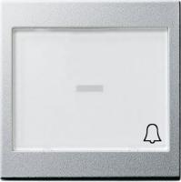 Gira Клавиша с полем для надписи 37*47 мм и символом "звонок"