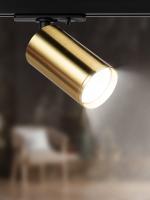 ЭРА Трековый светильник однофазный TR39-GU10 BS MR16 латунь под лампу