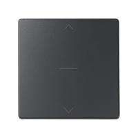 Simon 82 Графит Накладка на 3-х позицион. мех.управл. работой жалюзи, S82,82Нат,82Дет