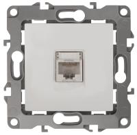 ЭРА 12-3107-01 Белый Розетка информационная RJ45, IP20, 12