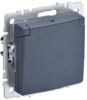 IEK BRITE Роз. с з/к/ш с кр. 16А IP44 РСбш10-3-44-БрМ мар.