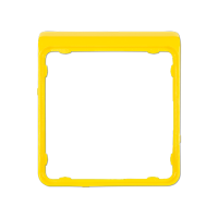 JUNG CD plus Желтая Рамка внешняя цветная