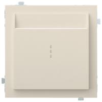 Лицевая панель для карточного выключателя, кремовый сатин (35731 MC)