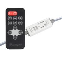 Arlight Диммер ARL-FINE-DIM Black (5-24V, 1x5A, RF ПДУ 11кн) (IP20 Пластик, 1 год)