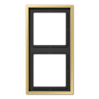JUNG LS 990 Латунь Classic Рамка 2-ая