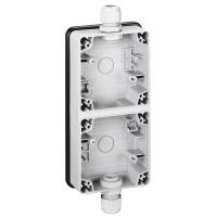 Legrand Plexo Коробка 2 постовая вертикальная IP66