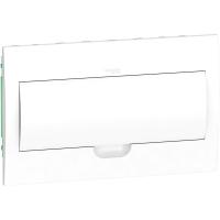 SE EASY 9 Корпус встраиваемый с белой дверью 1ряд/18мод, IP40, IK07, 63А, 2 клеммы