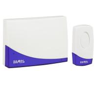 Zamel Звонок "SUITA" б/пр., 15 полиф. мелодий, батарейный: 3хАА(звонок)+1х23А(кнопка), дальность до 80 м, 256 кодов сигнала, 80 дБ