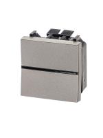 ABB NIE Zenit Шампань Переключатель 1-клавишный перекрестный 2 мод