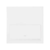 Simon 100 Белый матовый  Кит 1 пост, фронт. 1 рамка «минимум» + 1 клавиша светорегулятора