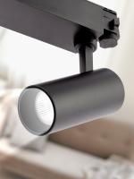 ЭРА Трековый светильник трёхфазный SТR-30-36-30K-B20 узкий луч 3000K черный