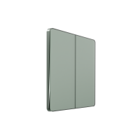 Systeme Electric Systeme Infinity Таежное утро Выключатель с самовозвратом 2-клавишный, 10А