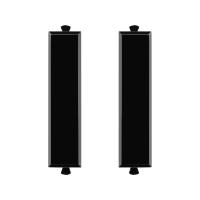 DKC Avanti Черный Комплект заглушек квадрат 05 модуля 2 штуки