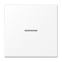 JUNG LS 990 Белый матовый Клавиша 1-ая с подсветкой