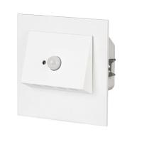Zamel Светильник NAVI Белый/Хол.бел. в монт.коробку, 230V AC с датчиком движения