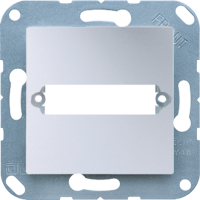 JUNG центральная плата для разъема D-Sub, алюминий