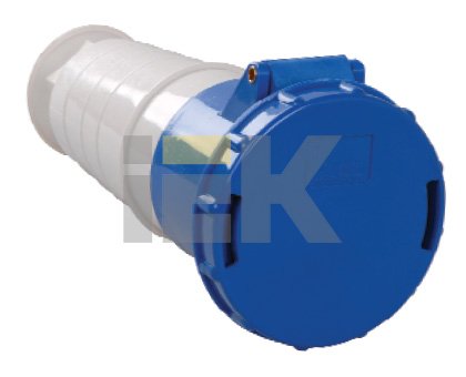 IEK Розетка 233 переносная 2Р+РЕ 63А 220В IP54