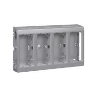 Simon Connect Алюминий Коробка Cima Pro для наружного монтажа на 4 Cima-модуля