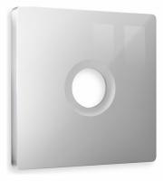 Лицевая панель ALFA (Серебро глянец) для TV розетки QUANT AP4130