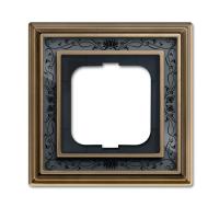 ABB BJE Династия Античная латунь/Черная роспись Рамка 1-ая