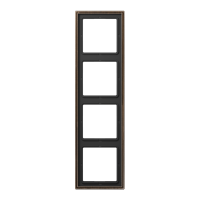 JUNG LS 990 Латунь Antik Рамка 4-ая