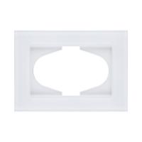 Рамка для двойной розетки, стекло белый Kollinger Reflex MG RM120WH