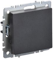 IEK BRITE Выключ. 1-кл. самовозвратн. 10А ВС10-1-4-БрЧ черн.