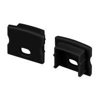 Arlight Заглушка LINE-1715 с отверстием BLACK (Пластик)