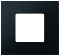 Simon 27 Play Артик Черный Рамка-декор 4-ая