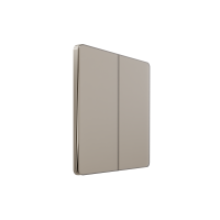 Systeme Electric Systeme Infinity Песчаный берег Выключатель с самовозвратом 2-клавишный, 10А