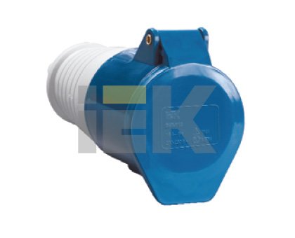 IEK Розетка 223 переносная 2Р+РЕ 32А 220В IP44