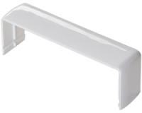 SPL Накладка на стык для мини-плинтусов 60х16 мм белая (033608 - SPL - 060006S)