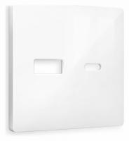 Лицевая панель ALFA (Белый глянец) для розетки 2USB тип A+C QUANT AP1110